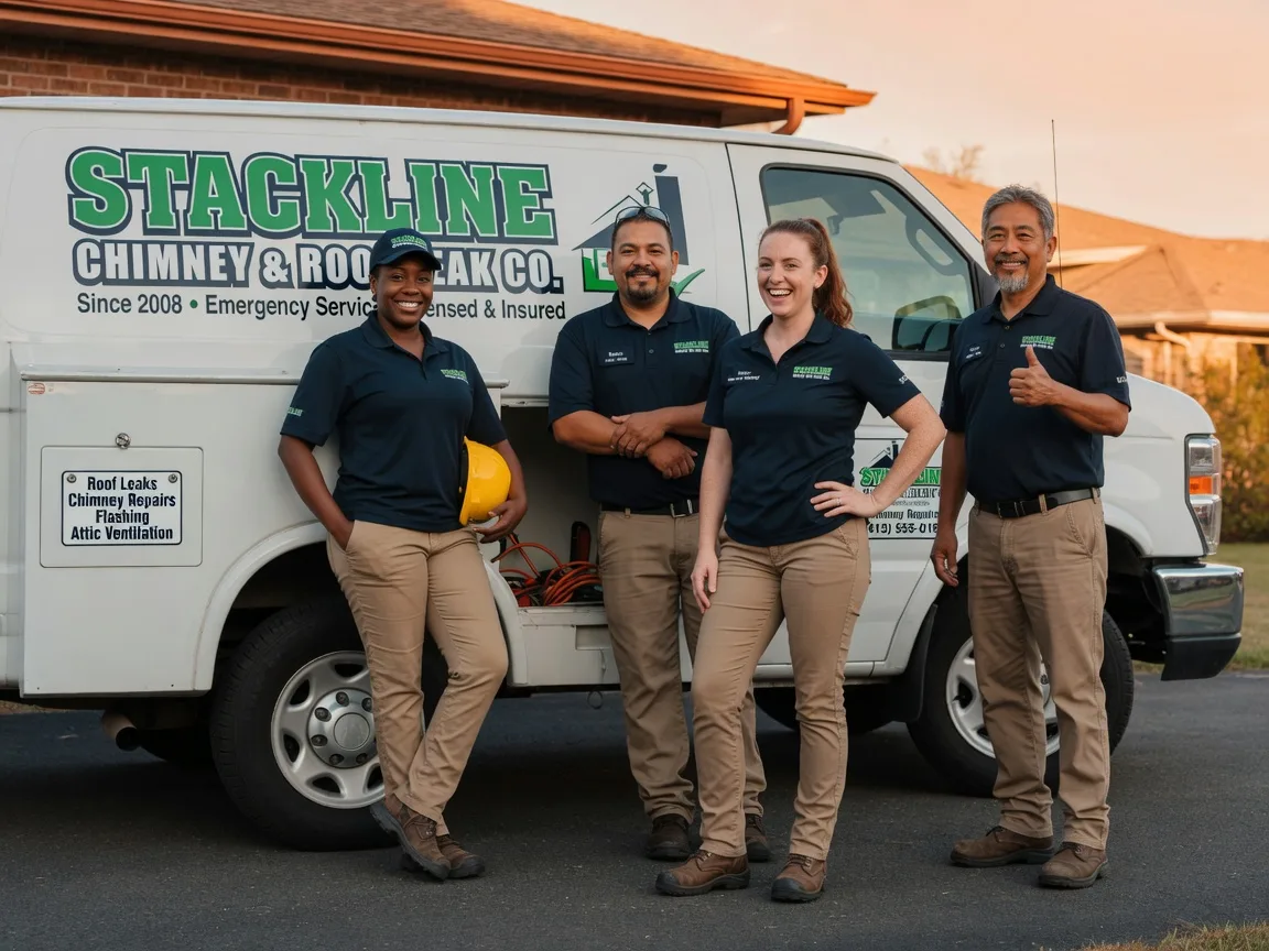 Chimney flashing repair company in Wildrose, ND
